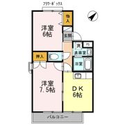 ハイツプラムナインの間取り画像