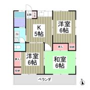 ヤマサンコーポBの間取り画像