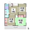 ヤマサンコーポBの間取り画像