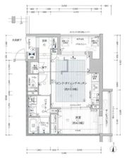 プレサンス ジェネ 新栄町駅前 葵の間取り画像