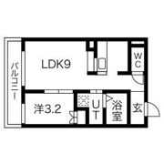竜美丘Residenceの間取り画像