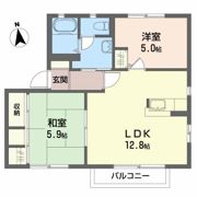 御蔵ガーデンシティ Eの間取り画像