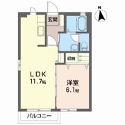 ヴェルジュ・Kの間取り画像