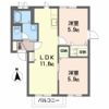 メゾン中町 Aの間取り画像