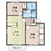 グランドソレーユ二番館の間取り画像