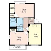 ベルテ伊藤 Aの間取り画像