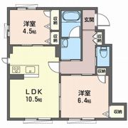 エスポワールIの間取り画像
