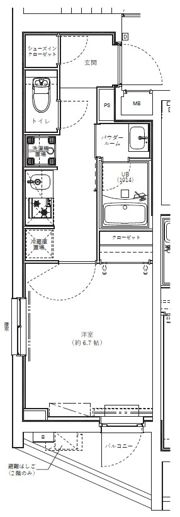 GENOVIA学芸大学の間取り画像