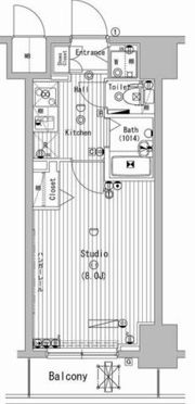 グランド・ガーラ横濱万世町の間取り画像