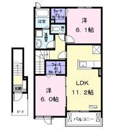 グリーン・クレストの間取り画像