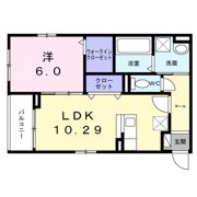 ベルフラワー長洲の間取り画像