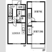 Maisonette柊の間取り画像