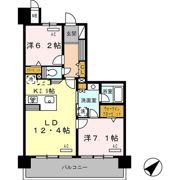 ロイヤルパークス豊洲の間取り画像