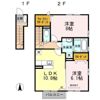 セレッソ ヤワタ Bの間取り画像