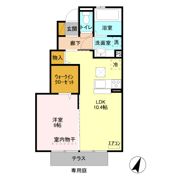エーデルハイム Eの間取り画像