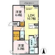 セレスティア中台 Ⅲの間取り画像