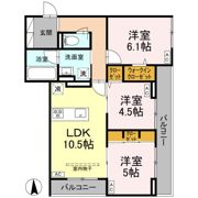 グランドゥール・ショコラの間取り画像