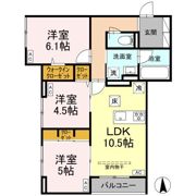 グランドゥール ラテールの間取り画像