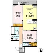 グランドゥール ラテールの間取り画像