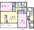 メゾン・田園の間取り画像
