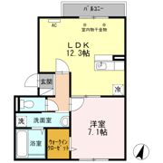 メイト城北 A棟の間取り画像