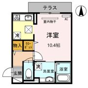 日東新町Dルームの間取り画像