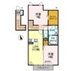 クレシアTHの間取り画像