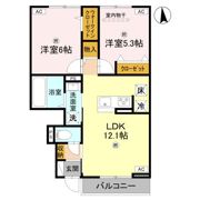 グランヴェール西の京の間取り画像