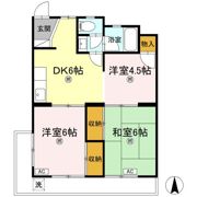 Park West 松縄の間取り画像