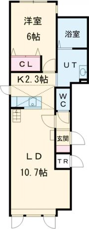 フェリシアの間取り画像