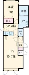 フェリシアの間取り画像
