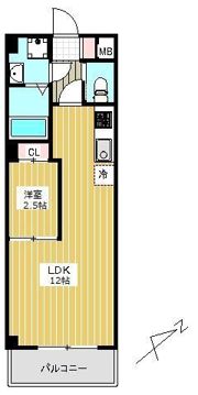 JJリバーサイド三条の間取り画像