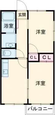 フレグランス中野の間取り画像