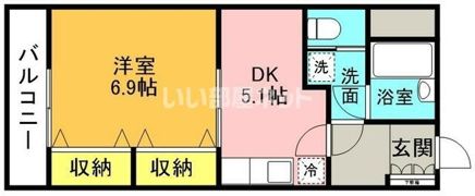 フジビュー矢向の間取り画像