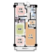 ビラ ヴェスタの間取り画像