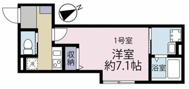 VINES海老名の間取り画像