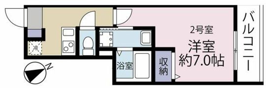 VINES海老名の間取り画像