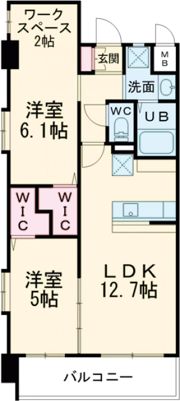 プレミア片野の間取り画像