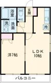 ヴェント上津台の間取り画像