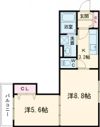 クリエオーレ高見の里の間取り画像