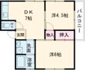 サニー土山コーポの間取り画像