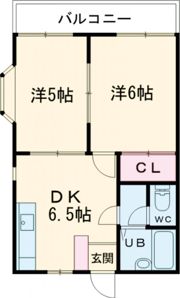 レオパレス今治の間取り画像