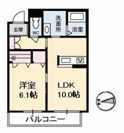 グランベレオ三吉 B棟の間取り画像
