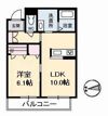 グランベレオ三吉 B棟の間取り画像