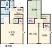 タウンハウス北別府1 9Eの間取り画像