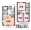 シャーメゾン石川Bの間取り画像
