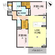 ブランノワール日根野の間取り画像