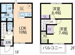 リバーサイド（Riverside）の間取り画像