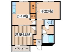 エトワール壱番館の間取り画像