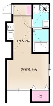 アーバンコート二俣川B棟の間取り画像